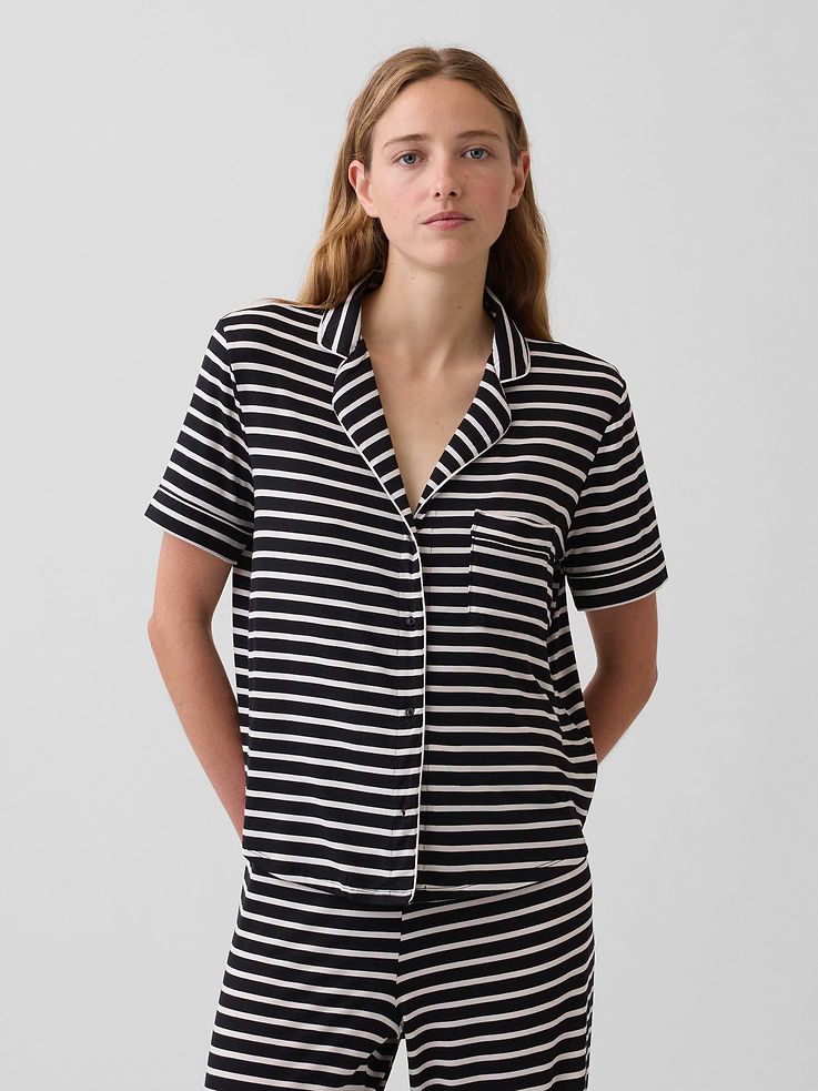 Image number 1 showing, SoftMade Modal PJ Top