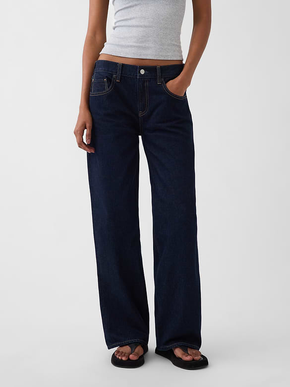 The Hailey Low Rise Loose Jean