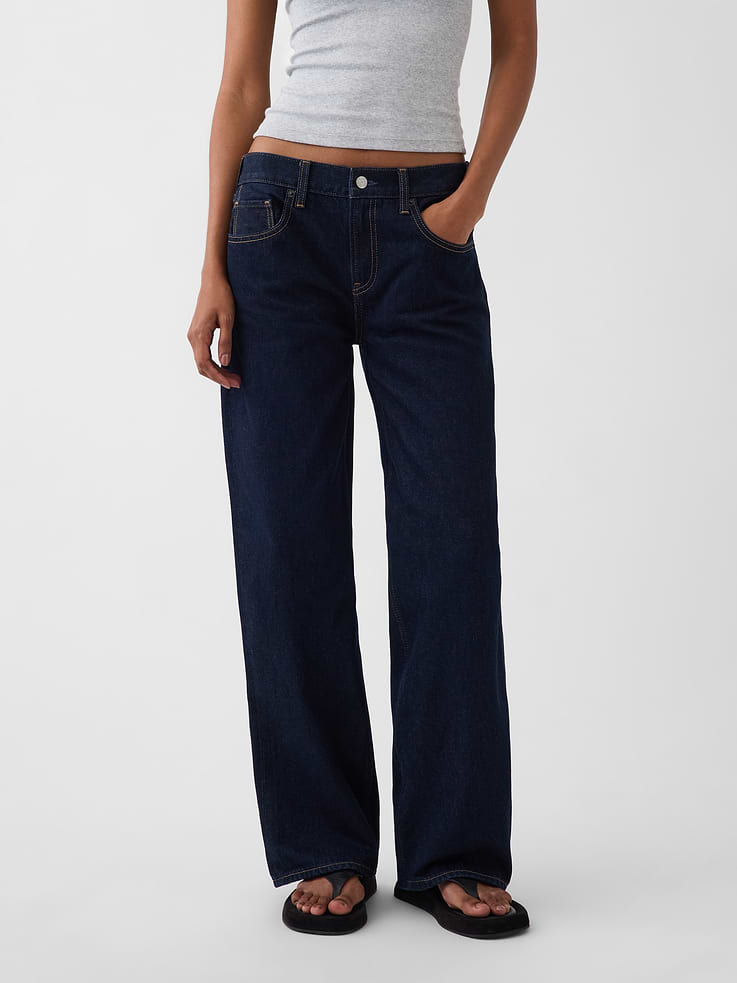Image number 2 showing, The Hailey Low Rise Loose Jean