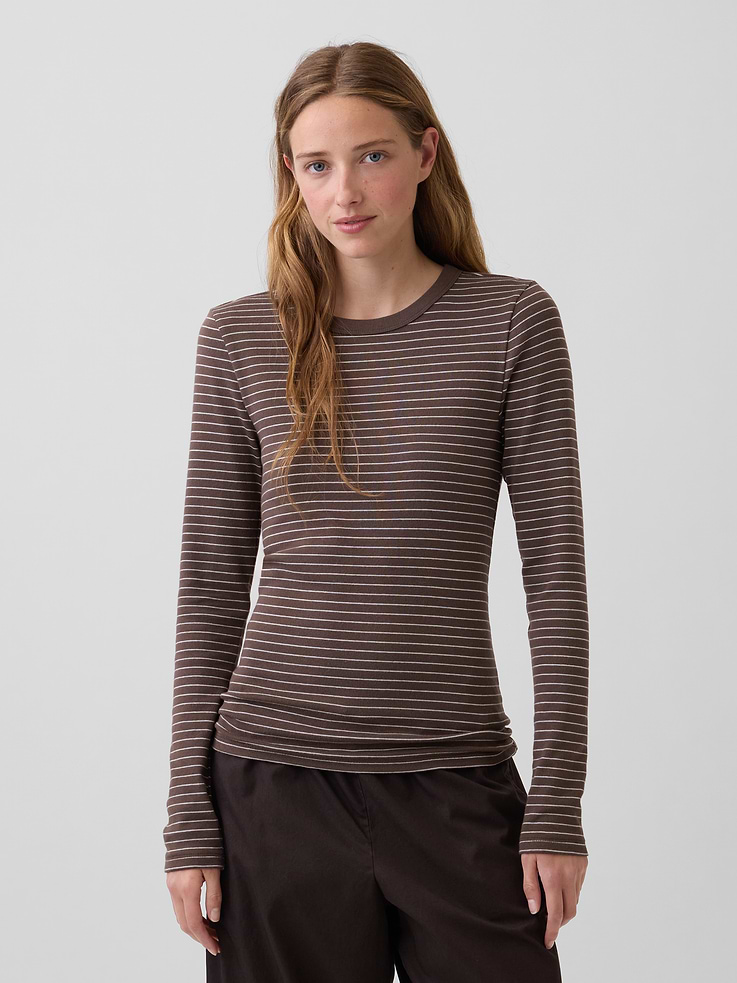 Image number 1 showing, Modern Crewneck T-Shirt