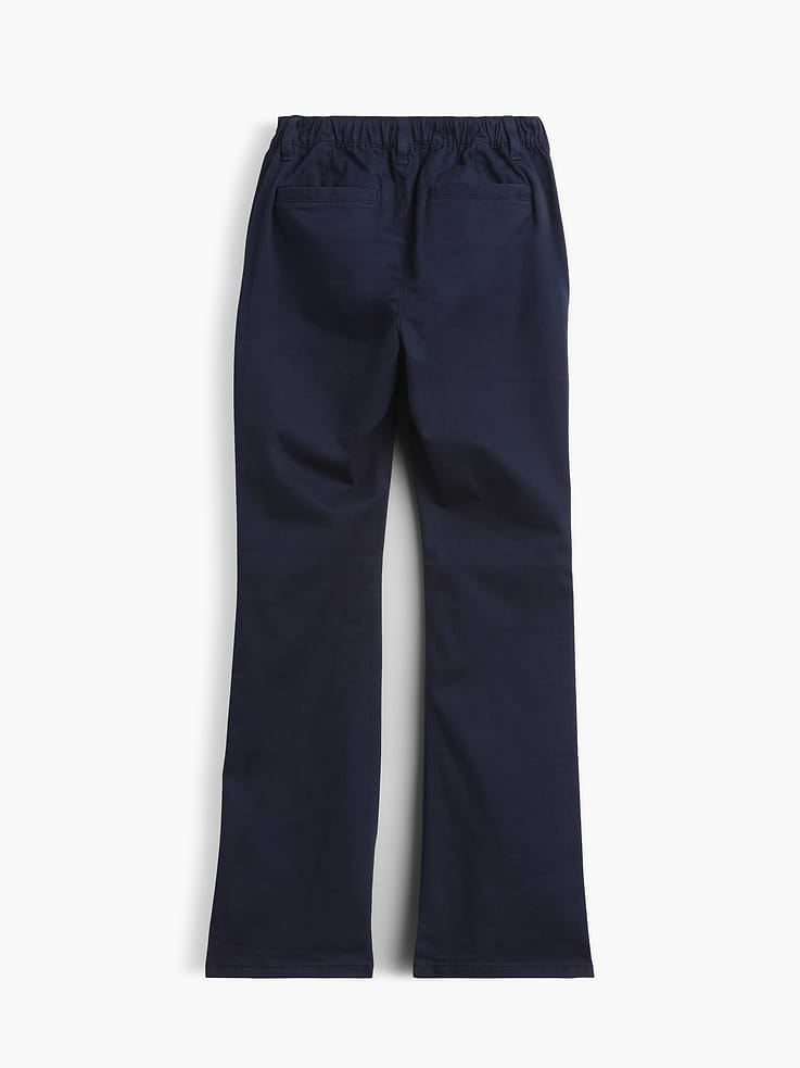 Image number 2 showing, Kids Uniform Flare Chino Pants