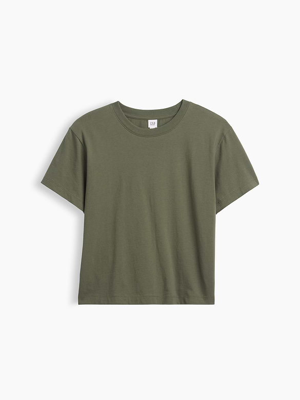 Boxy Crewneck T-Shirt
