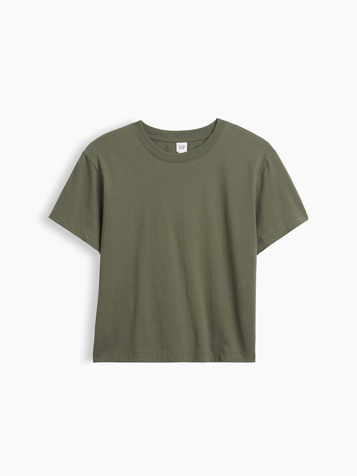 Image number 5 showing, Boxy Crewneck T-Shirt