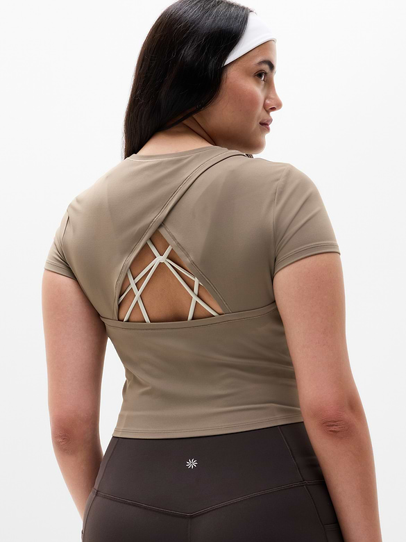 Transcend Open Back Tee
