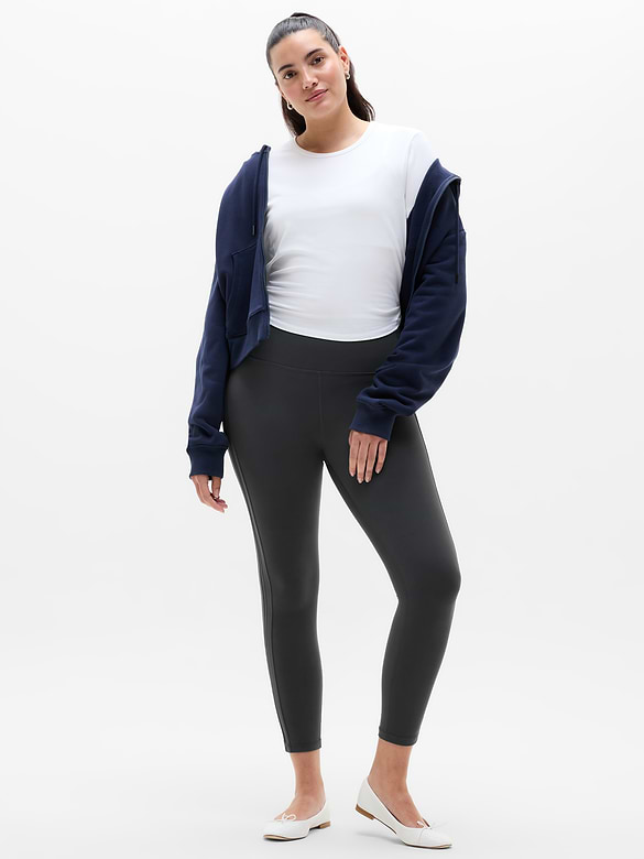 Salutation Pintuck High Rise 7/8 Legging