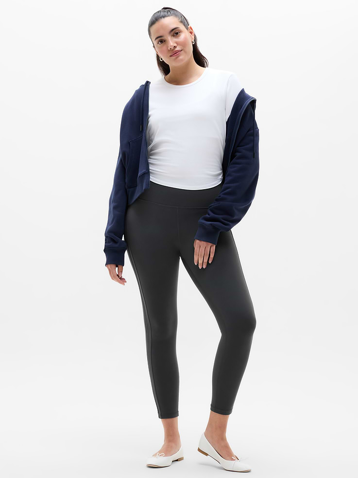 Image number 5 showing, Salutation Pintuck High Rise 7/8 Legging