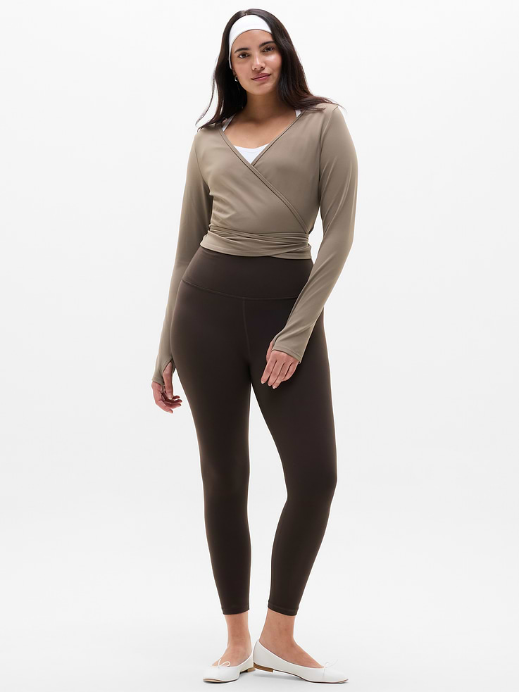 Image number 5 showing, Transcend Wrap Crop Top