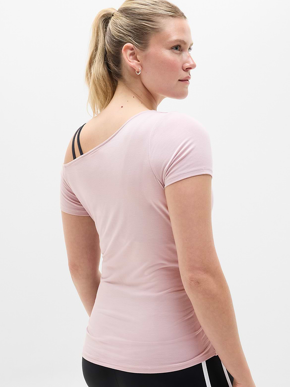 Move With Ease One Shoulder Tee
