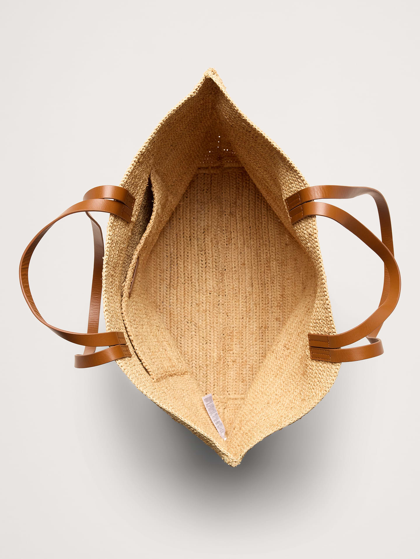 Image number 5 showing, Raffia Straw Tote