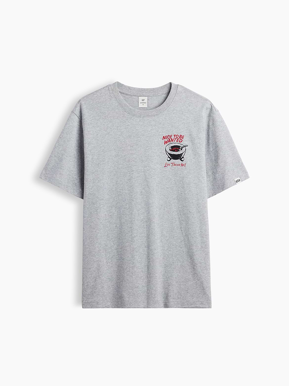 Adult Los Tacos No. 1 Relaxed Graphic T-Shirt
