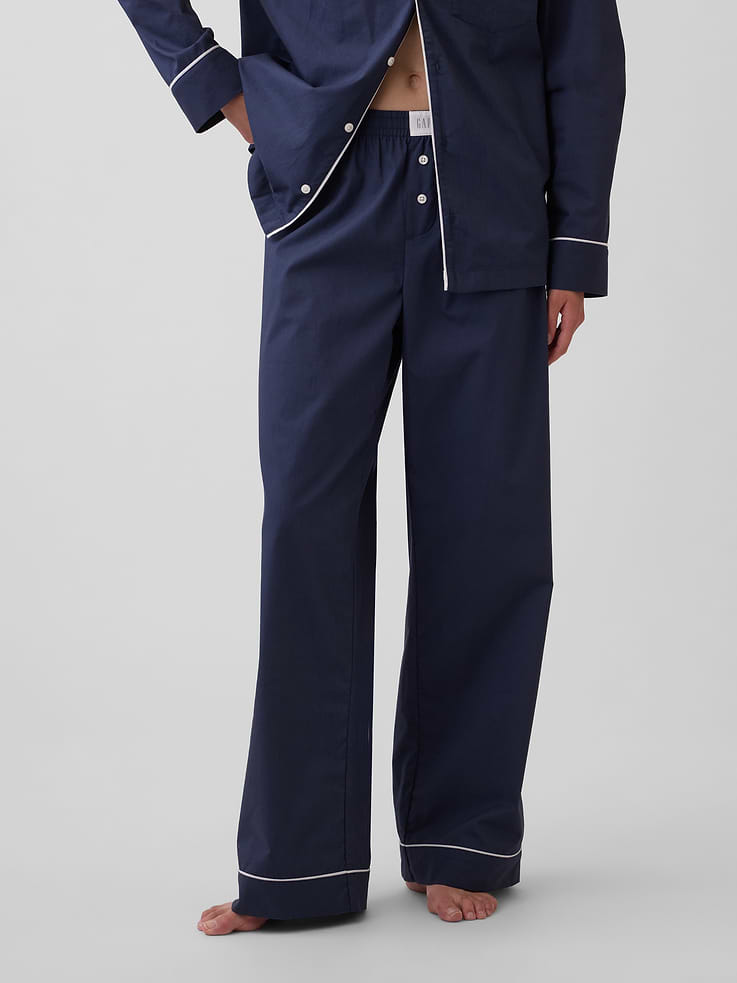 Image number 2 showing, Poplin PJ Pants