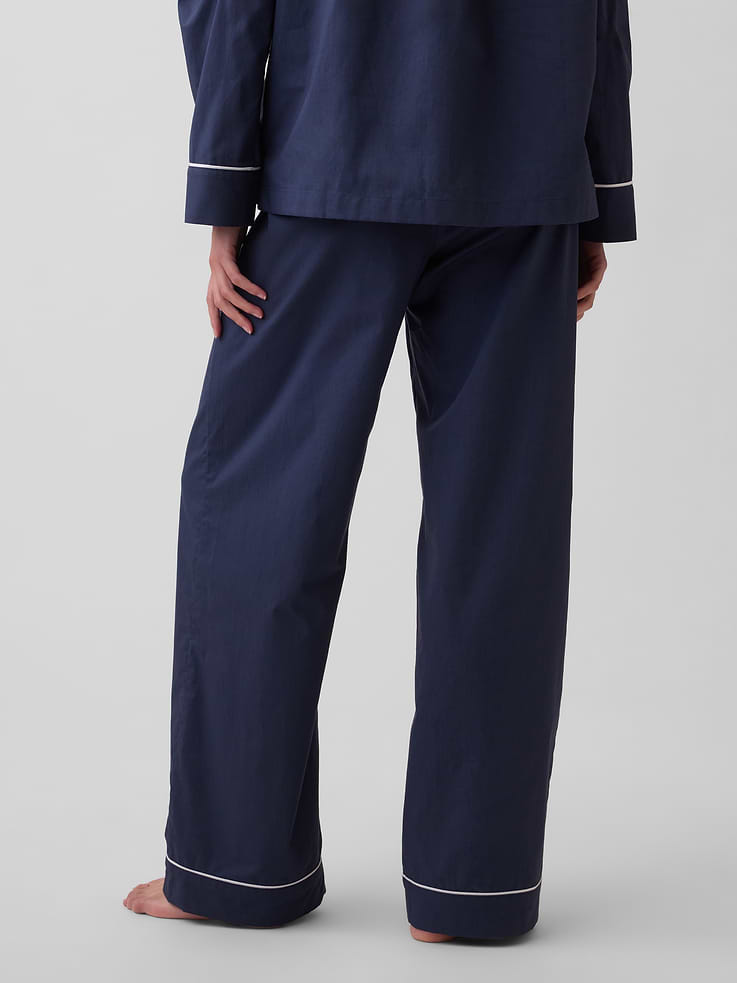 Image number 4 showing, Poplin PJ Pants