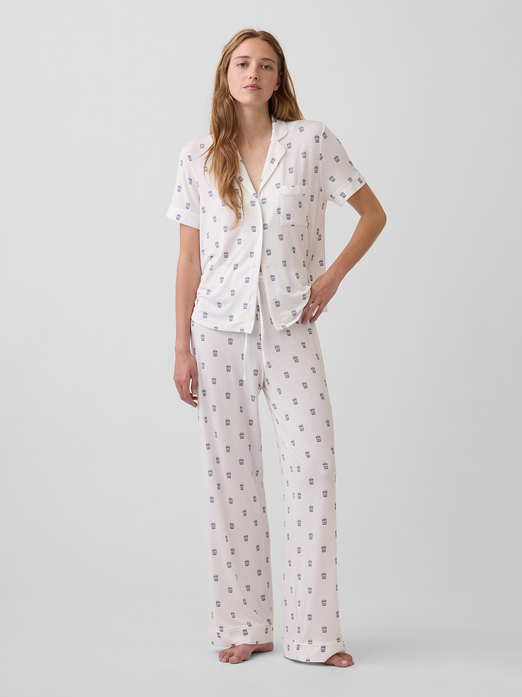 Image number 2 showing, SoftMade Modal PJ Top