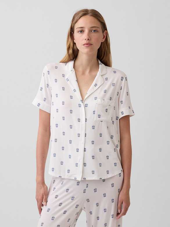 SoftMade Modal PJ Top