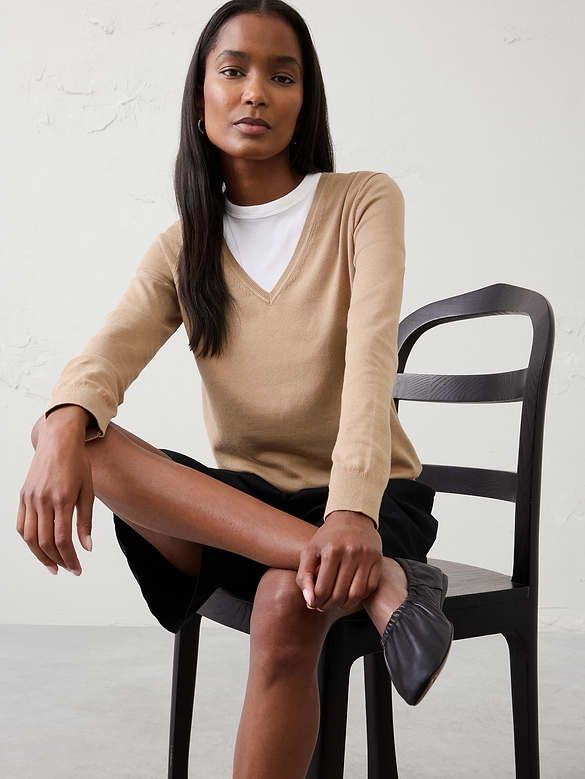 Forever V-Neck Sweater