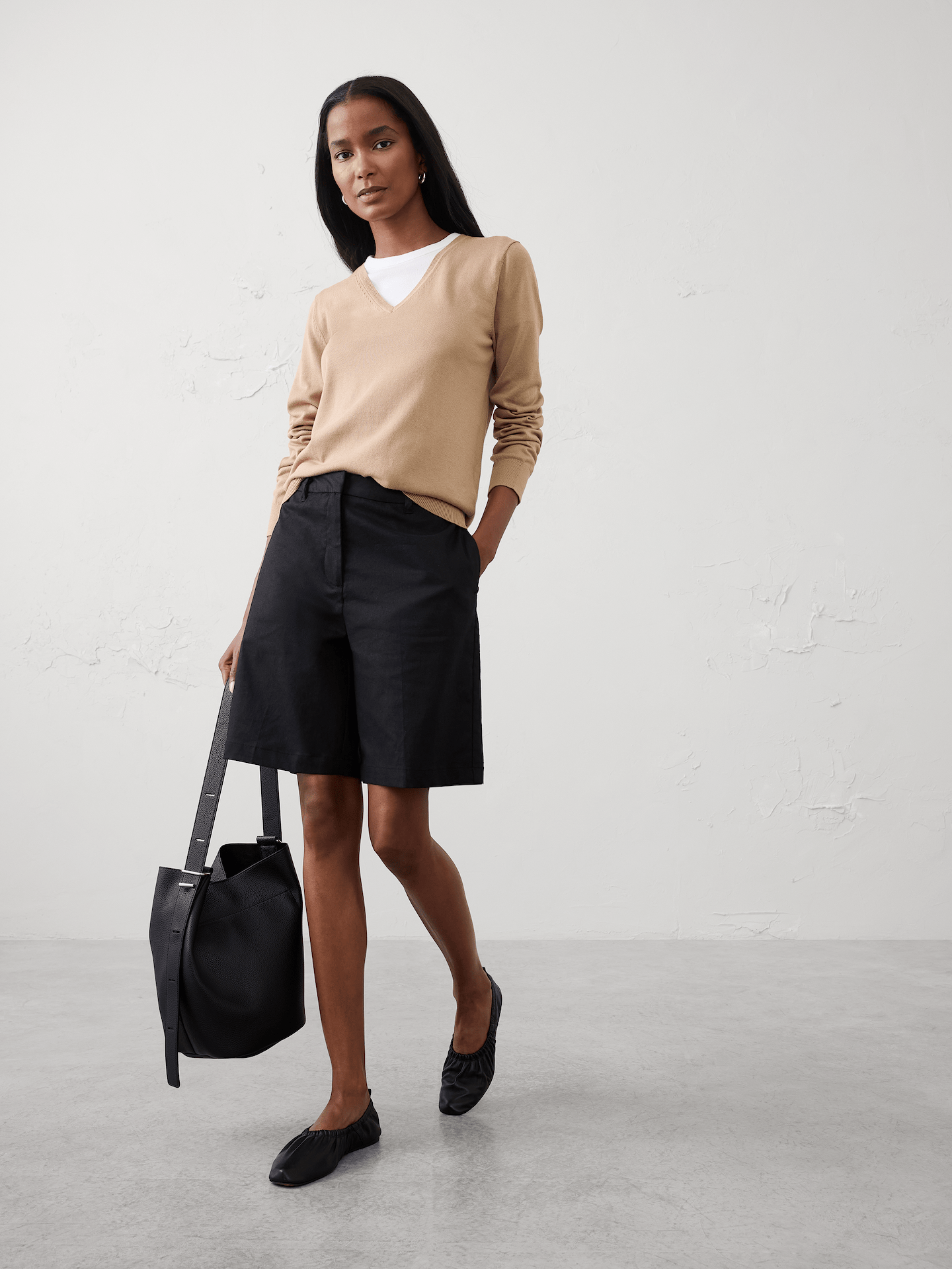 Image number 1 showing, Forever V-Neck Sweater