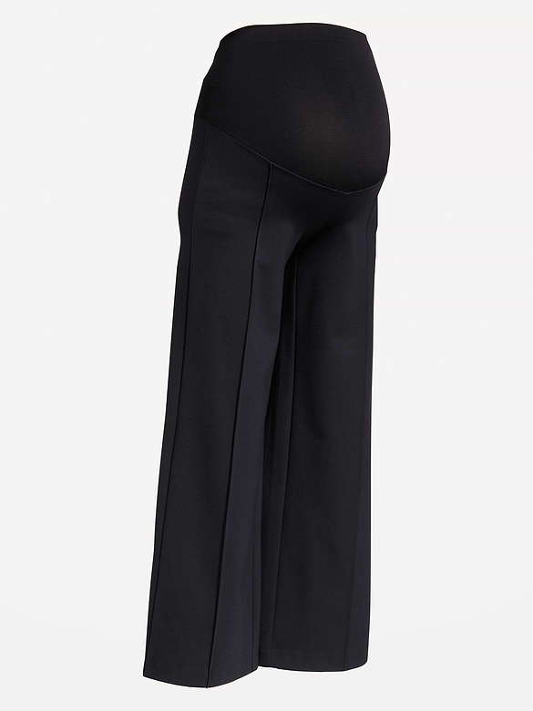 Maternity Full-Panel Stevie Wide-Leg Pants