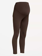 Image number 2 showing, Maternity Full-Panel StudioSmooth 7/8 Leggings