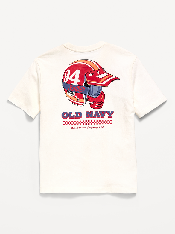 Short-Sleeve Logo-Graphic T-Shirt for Boys