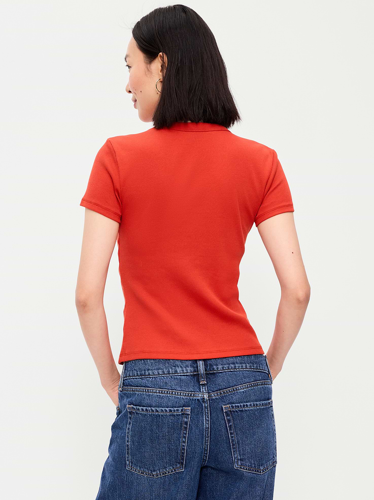 Image number 2 showing, Snug Crop T-Shirt