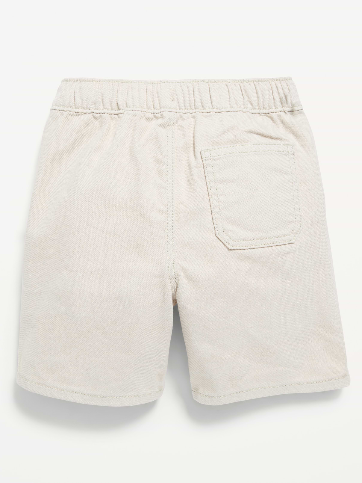 L'image numéro 4 présente Short en denim coupe généreuse à taille élastique pour tout-petit