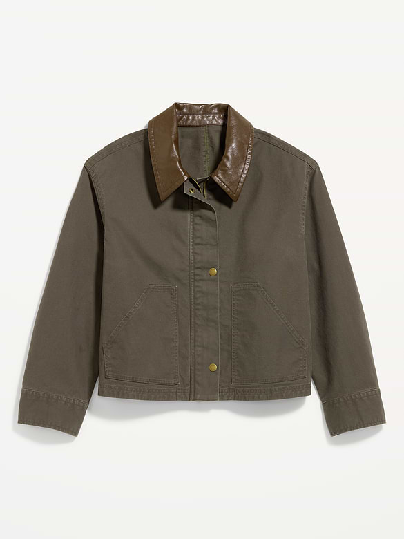 Cropped Barn Jacket