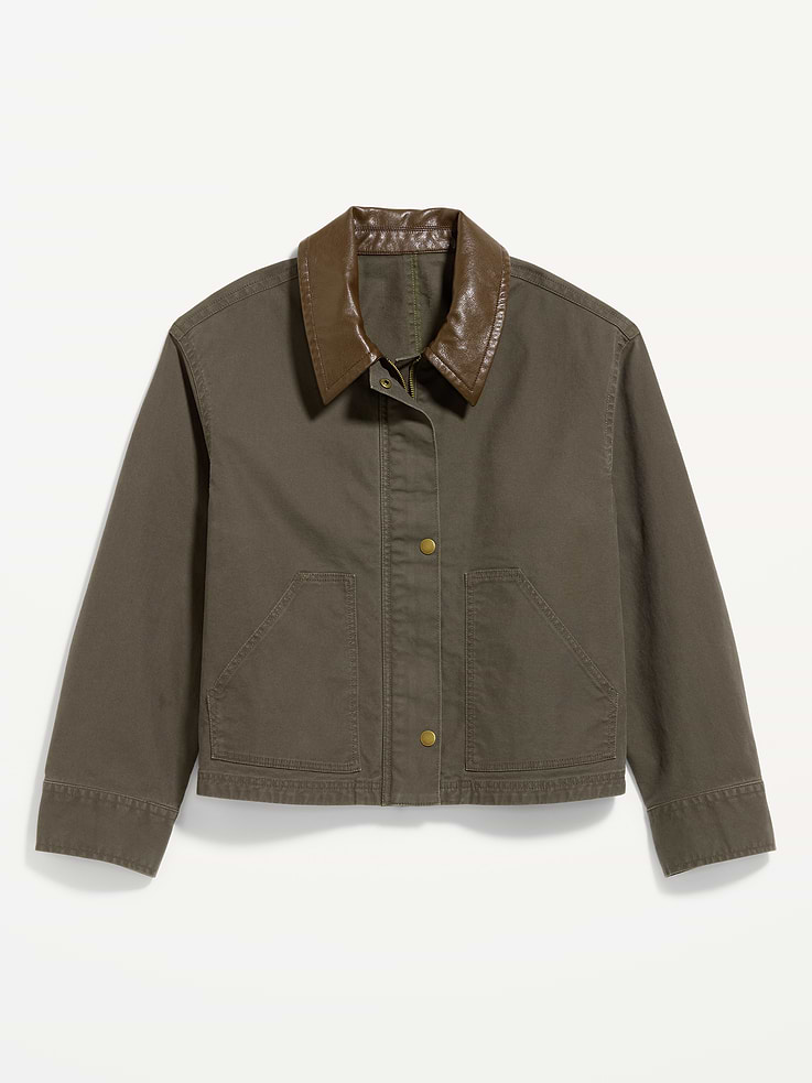 Image number 7 showing, Cropped Barn Jacket