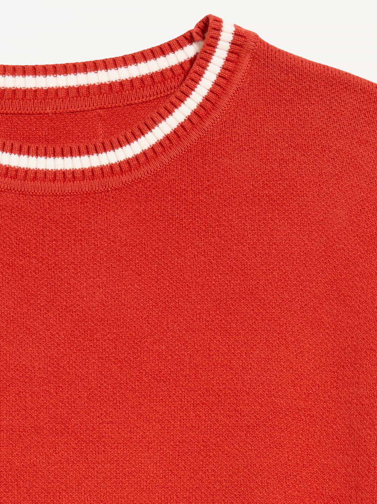 Image number 5 showing, SoSoft Cotton Crew-Neck Cropped Sweater