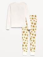 Image number 2 showing, Gender-Neutral Snug-Fit Graphic Pajama Set for Kids