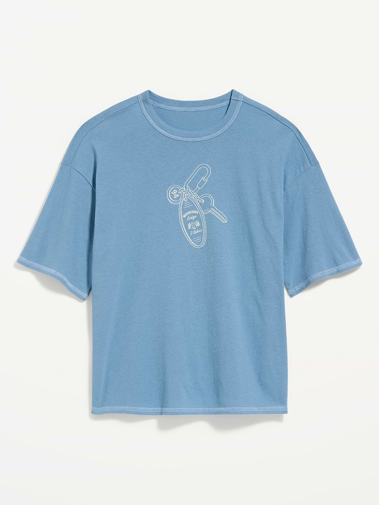 Image number 5 showing, Crew-Neck Graphic T-Shirt