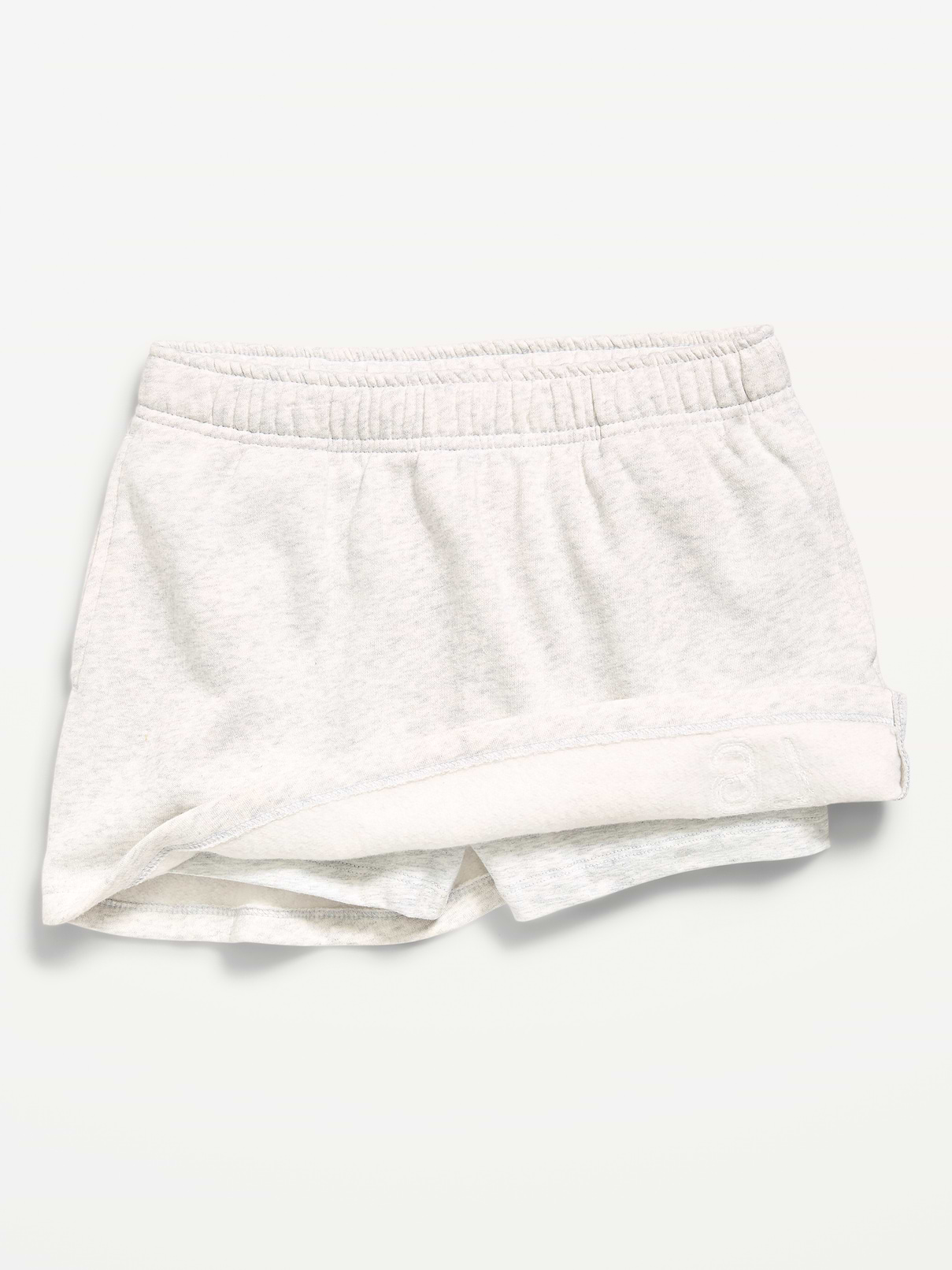 L'image numéro 3 présente Jupe-short en molleton pour fille