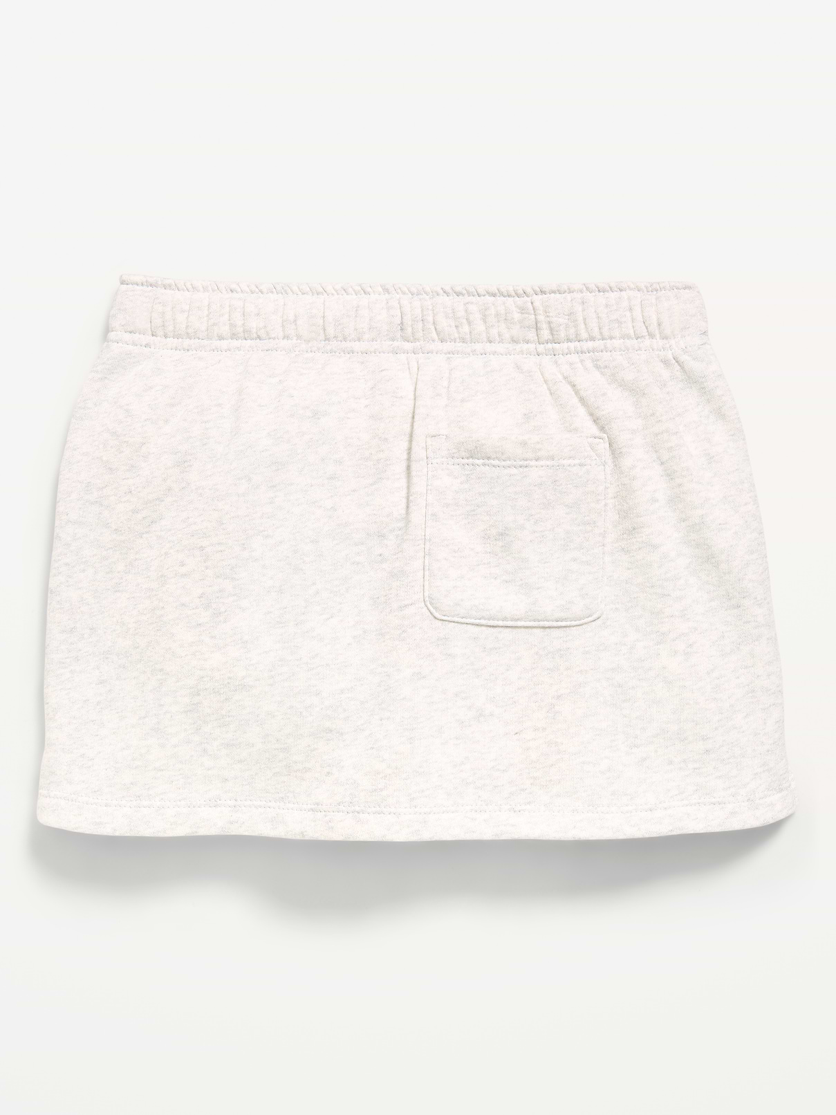 L'image numéro 2 présente Jupe-short en molleton pour fille