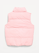 L'image numéro 2 présente Gilet rembourré matelassé hydrorésistant pour fille
