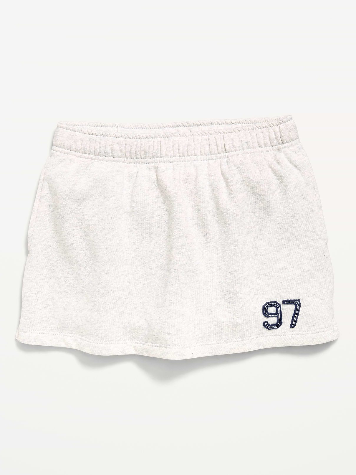 L'image numéro 1 présente Jupe-short en molleton pour fille