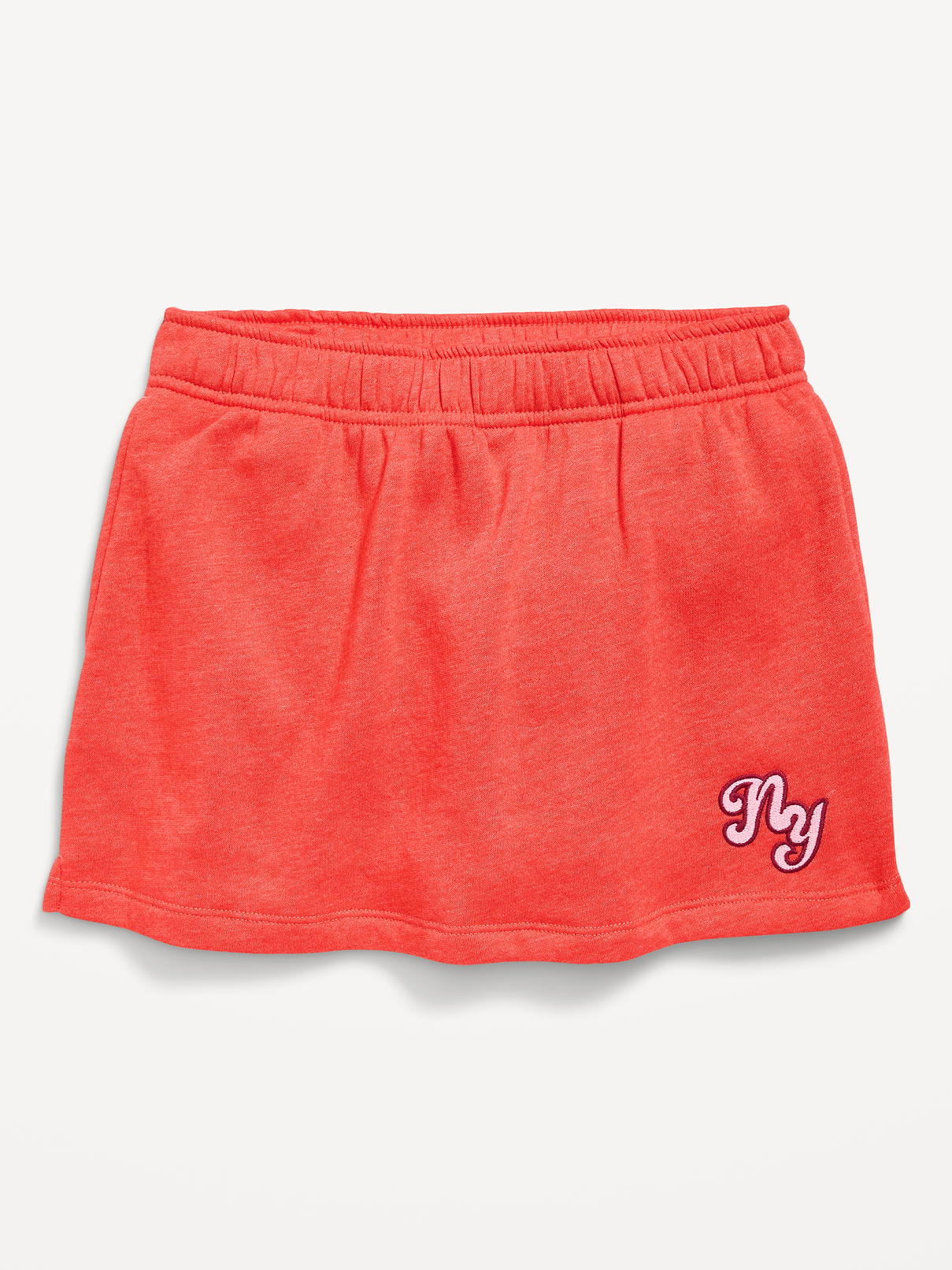 L'image numéro 1 présente Jupe-short en molleton pour fille