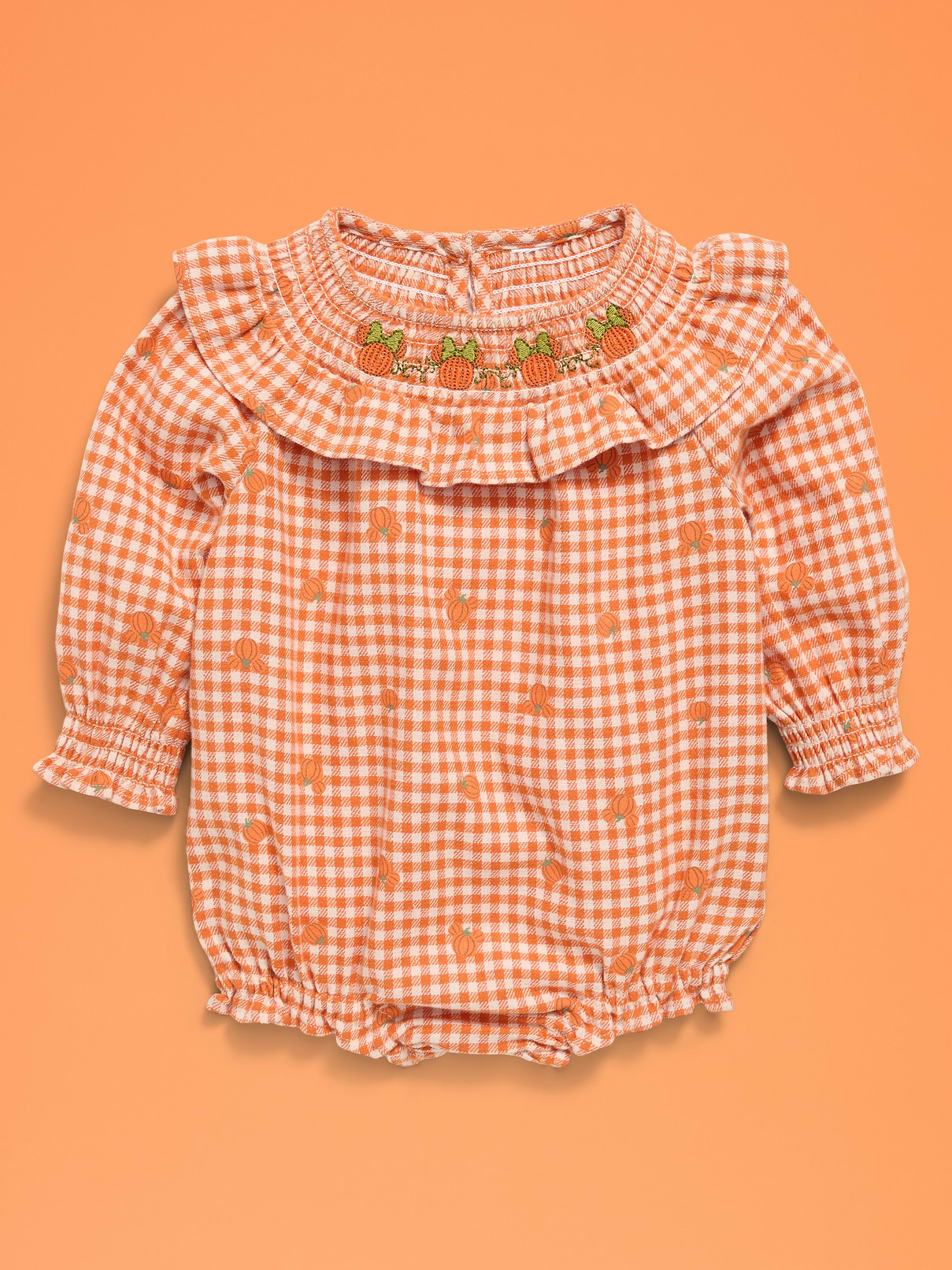 Image number 2 showing, Old Navy x Disney Minnie Mouse Flannel Romper for Baby