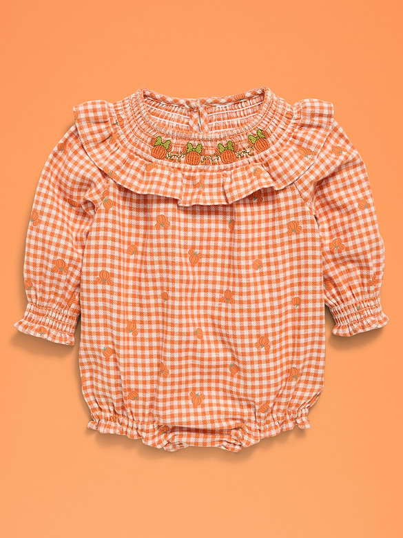 Old Navy x Disney Minnie Mouse Flannel Romper for Baby