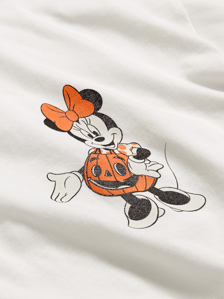 Image number 5 showing, Old Navy x Disney Minnie Mouse Boxy Cropped T-Shirt for Women