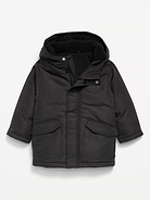 Image number 1 showing, Water-Resistant Snow Jacket for Toddler Boys