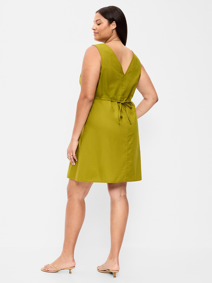 Image number 10 showing, Sleeveless A-Line Mini Dress