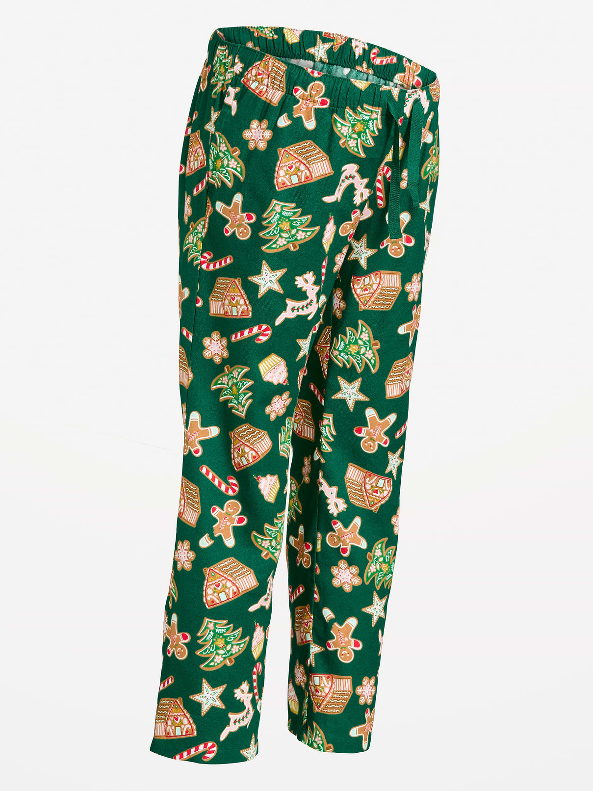 Image number 2 showing, Maternity Printed Flannel Pajama Pants