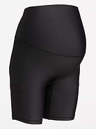 Image number 2 showing, Maternity Full-Panel PowerSoft Biker Shorts -- 8-inch inseam