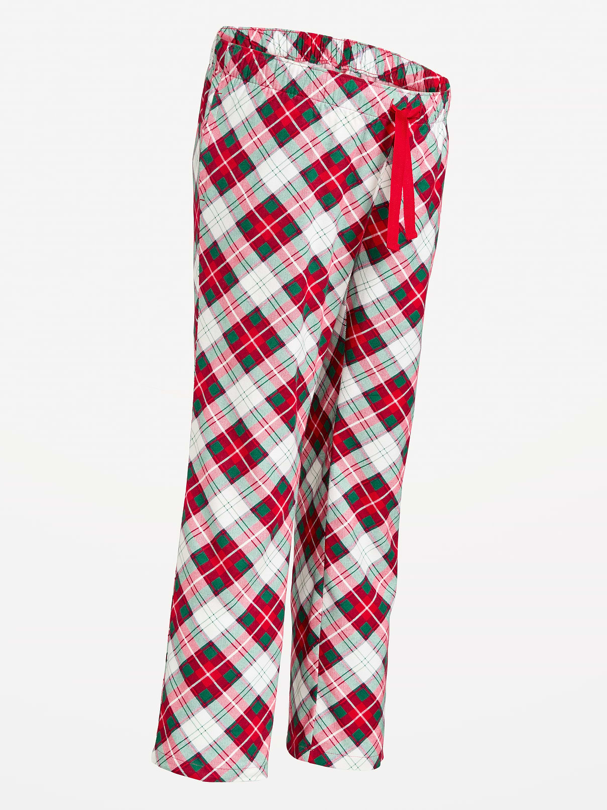Image number 2 showing, Maternity Printed Flannel Pajama Pants