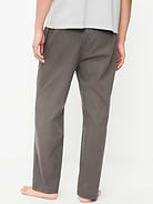 Image number 2 showing, Elastic-Waist Poplin Pajama Pant
