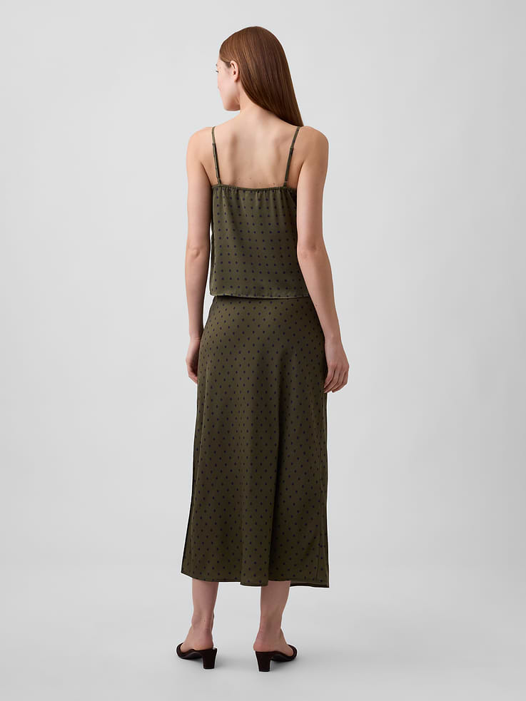 Image number 2 showing, Satin Pull-On Maxi Skirt