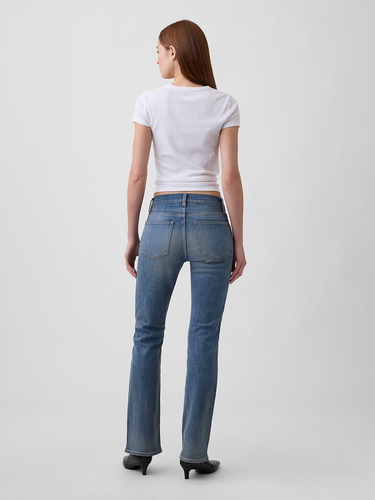 Image number 4 showing, Mid Rise Boot Jeans