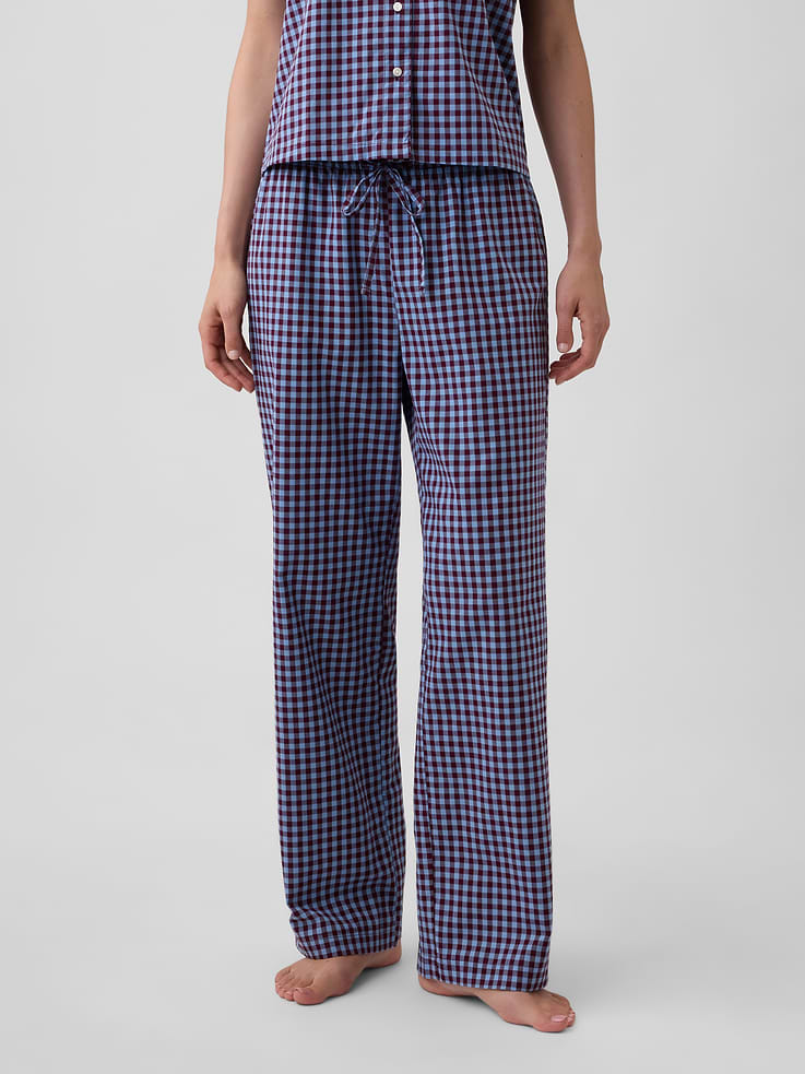 Image number 3 showing, Poplin PJ Pants