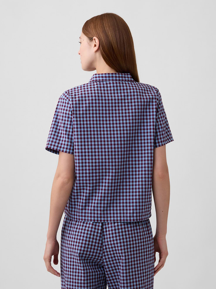 Image number 2 showing, Poplin PJ Shirt