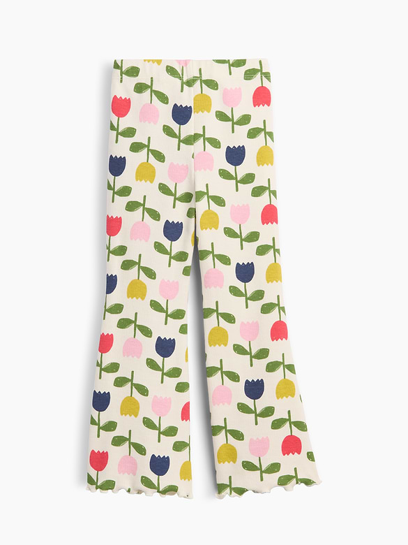 babyGap Pull-On Ribbed Flare Leggings