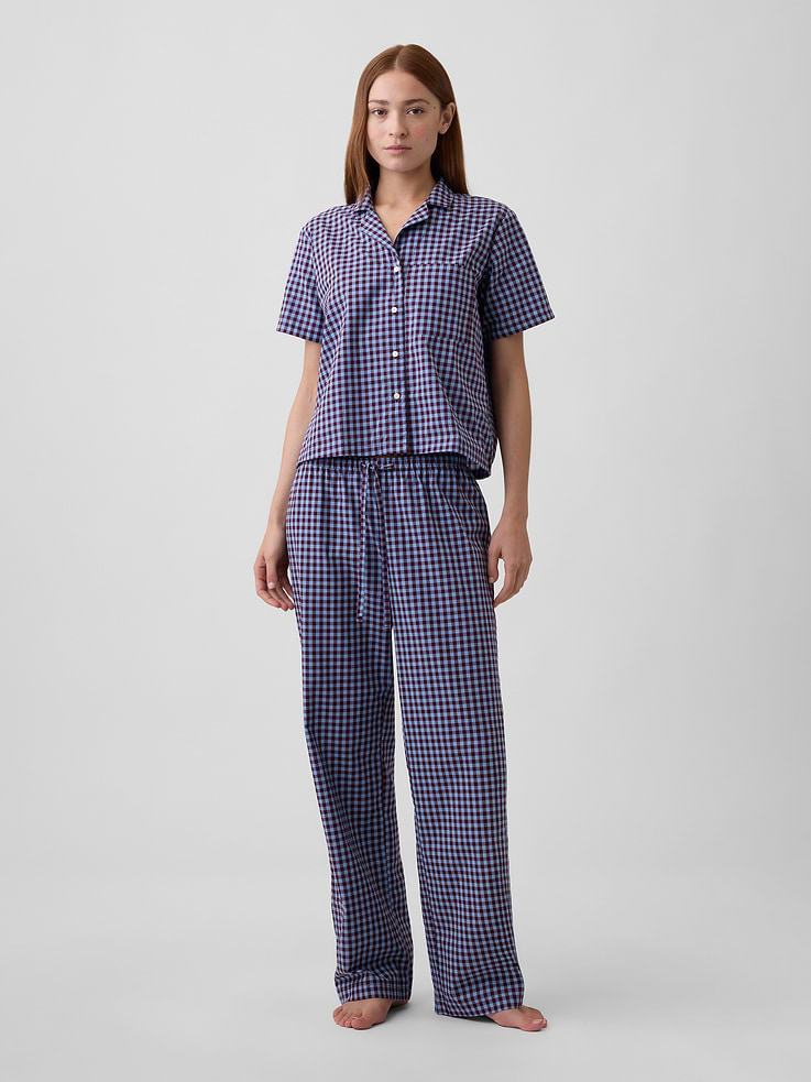 Image number 3 showing, Poplin PJ Shirt